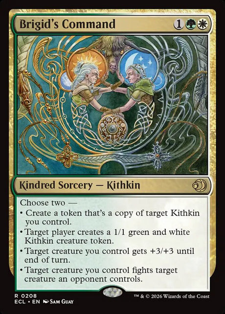 Brigid's Command (208) - Lorwyn Eclipsed (ECL)
