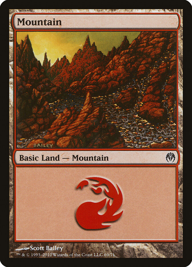 Mountain (69) - Duel Decks: Phyrexia vs. the Coalition (DDE)