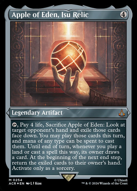 Apple of Eden, Isu Relic (254) - Assassin's Creed (ACR)