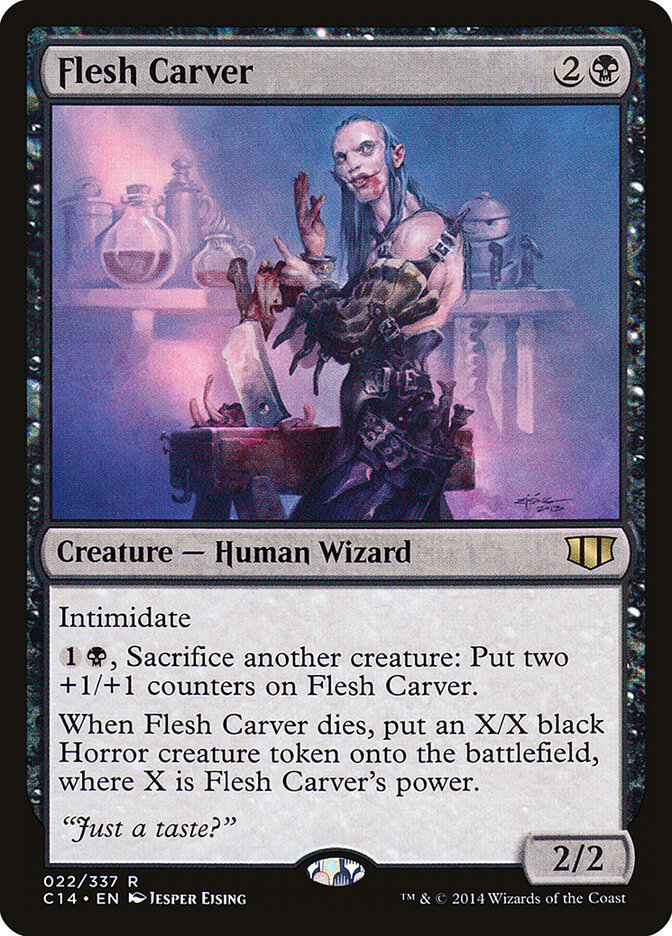 Flesh Carver (22) - Commander 2014 (C14)