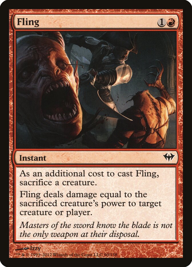 Fling (90) - Dark Ascension (DKA)