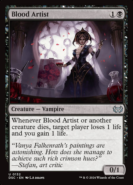 Blood Artist (132) - Duskmourn: House of Horror Commander (DSC)