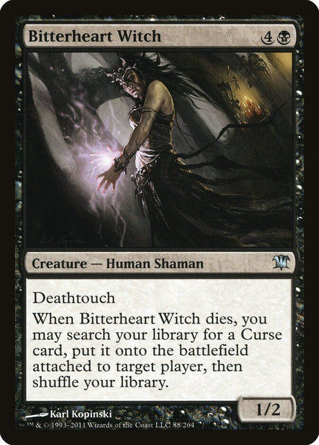 Bitterheart Witch (88) - Innistrad (ISD)