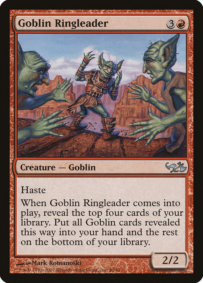 Goblin Ringleader (40) - Duel Decks: Elves vs. Goblins (DD1)