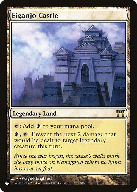 Eiganjo Castle (CHK-275) - The List (PLST)
