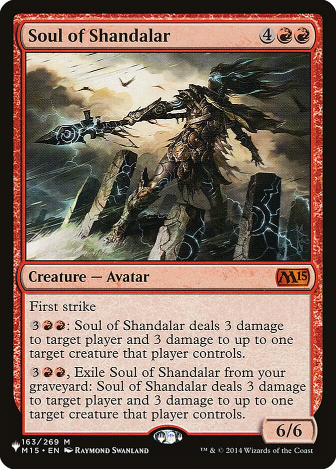 Soul of Shandalar (M15-163) - The List (PLST)