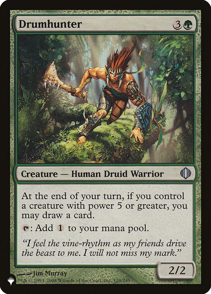 Drumhunter (ALA-129) - The List (PLST)