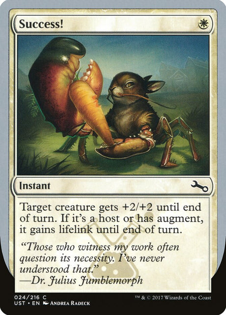 Success! (24) - Unstable (UST)