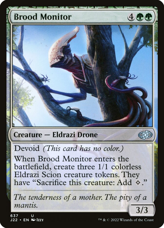 Brood Monitor (637) - Jumpstart 2022 (J22)