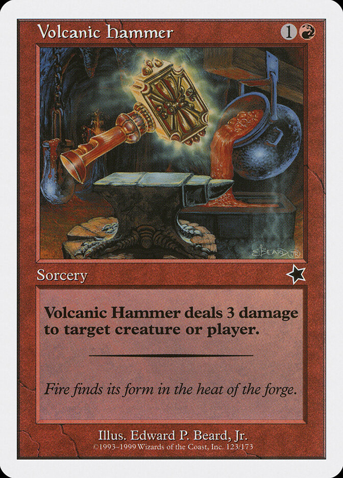 Volcanic Hammer (123) - Starter 1999 (S99)