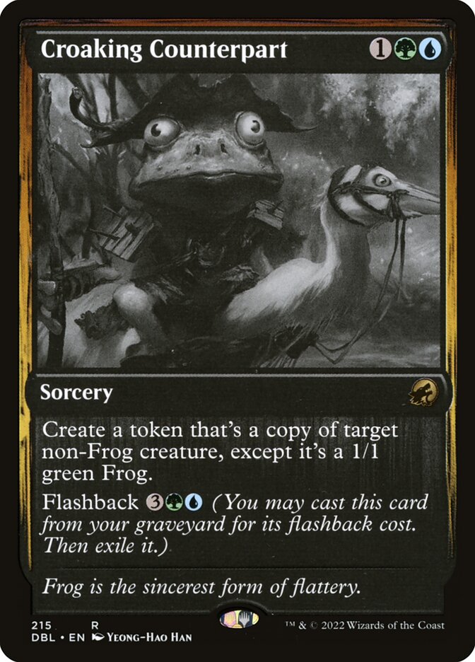 Croaking Counterpart - [Foil] Innistrad: Double Feature (DBL)