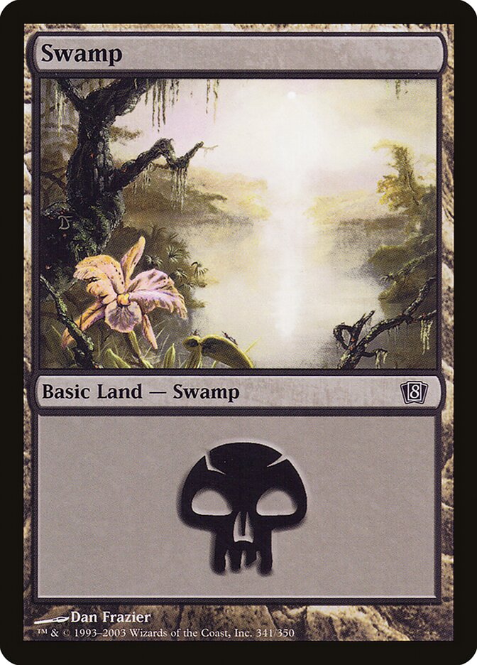 Swamp (341) - Eighth Edition (8ED)