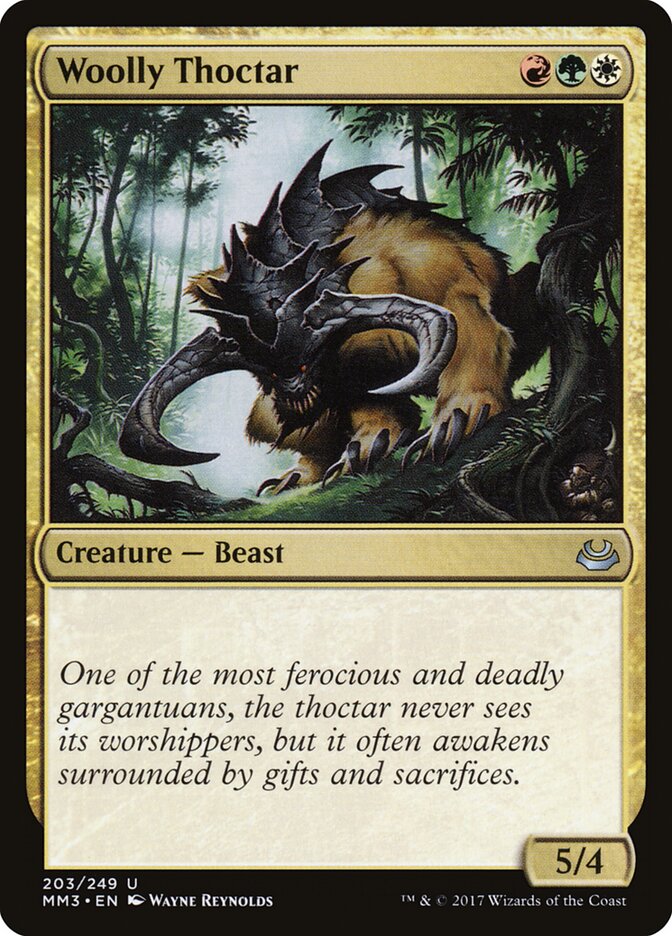 Woolly Thoctar (203) - Modern Masters 2017 (MM3)