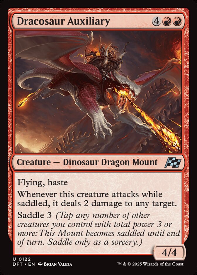 Dracosaur Auxiliary (122) - Aetherdrift (DFT)