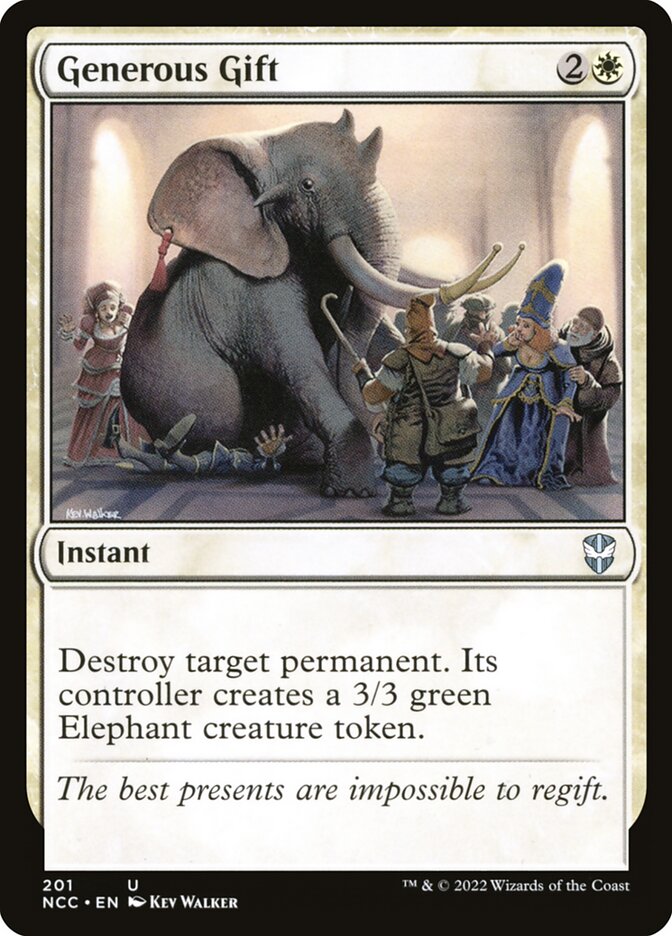 Generous Gift (201) - New Capenna Commander (NCC)