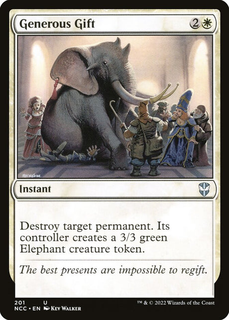 Generous Gift (201) - New Capenna Commander (NCC)