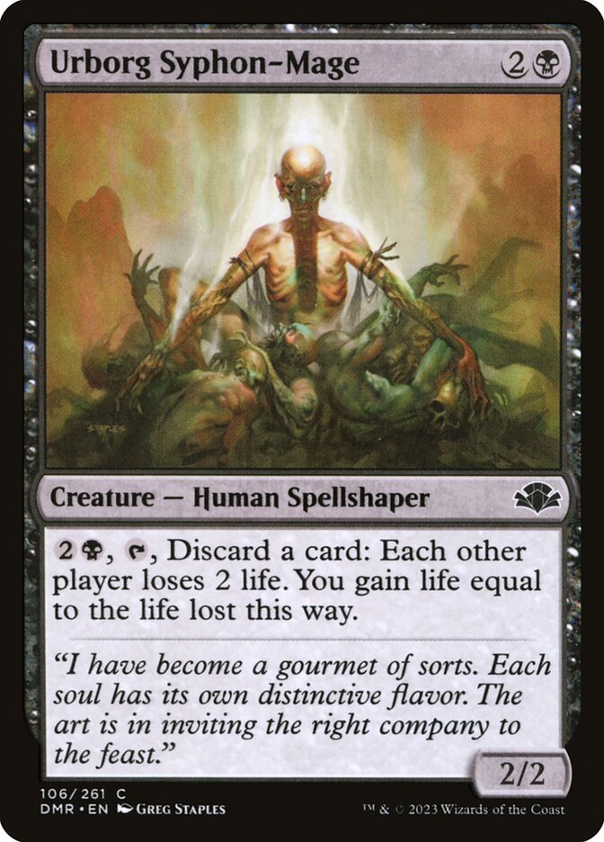 Urborg Syphon-Mage (106) - Dominaria Remastered (DMR)
