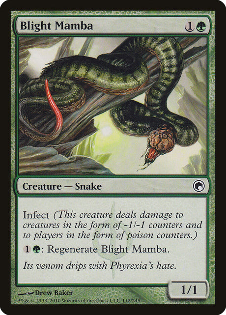Blight Mamba (112) - Scars of Mirrodin (SOM)