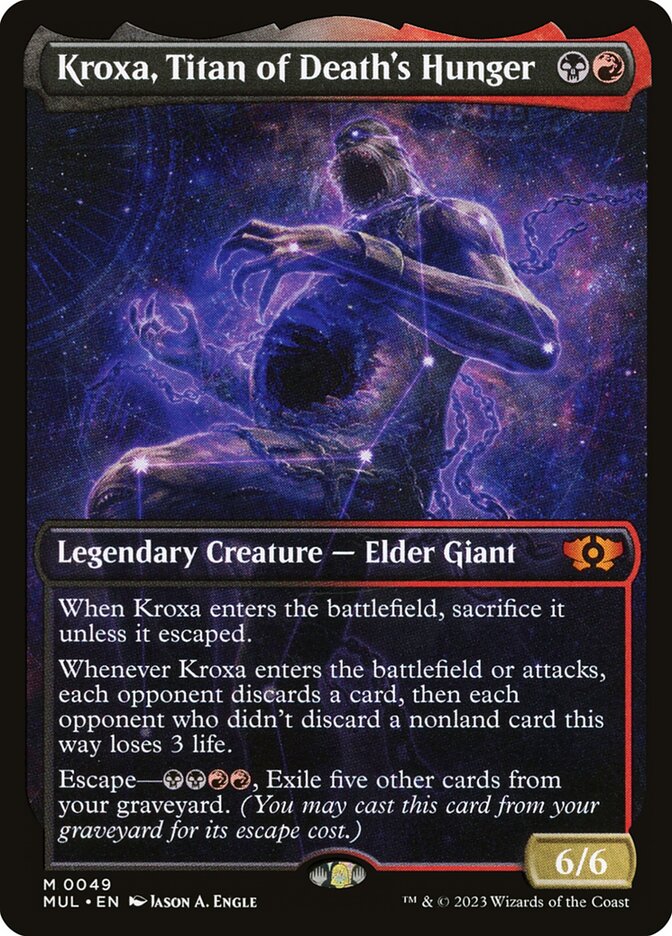 Kroxa, Titan of Death's Hunger (49) - Multiverse Legends (MUL)