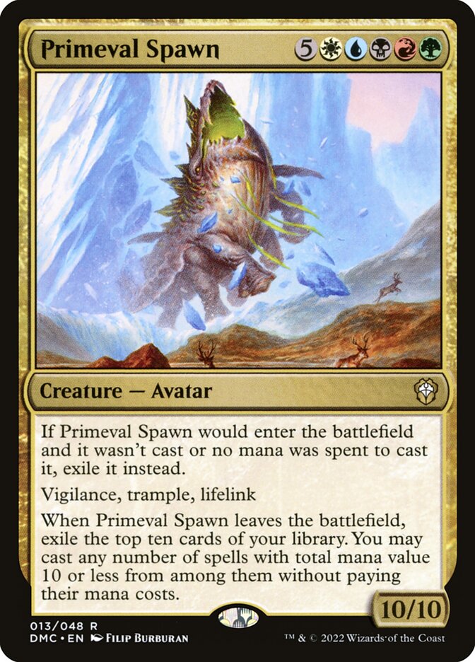 Primeval Spawn (13) - Dominaria United Commander (DMC)