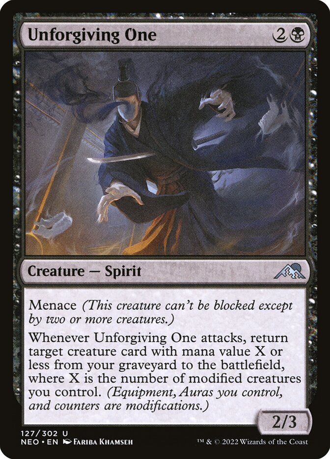 Unforgiving One (127) - Kamigawa: Neon Dynasty (NEO)