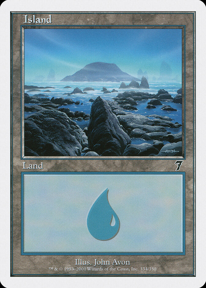 Island (334) - Seventh Edition (7ED)