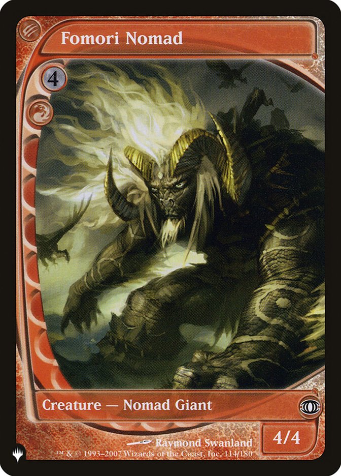 Fomori Nomad - [Full Art] The List (PLST)