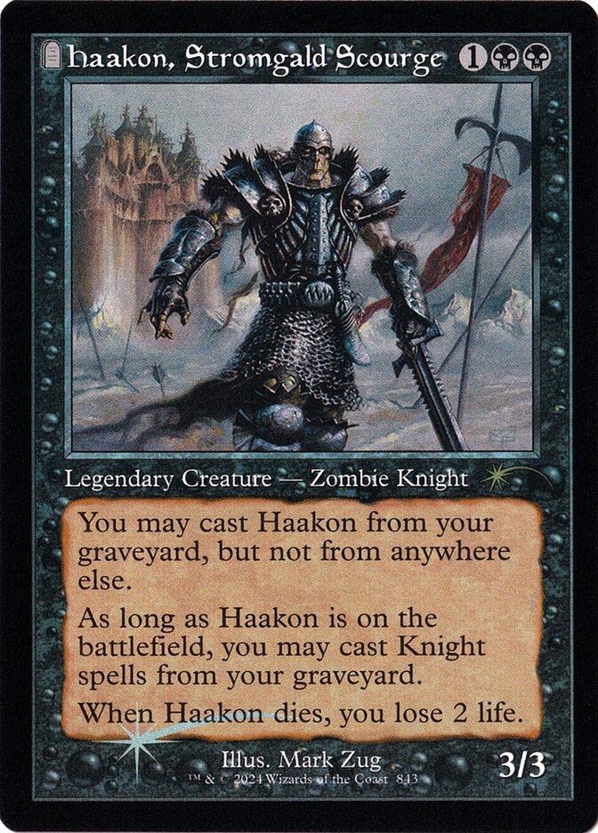 Haakon, Stromgald Scourge (843) - Secret Lair Drop (SLD)