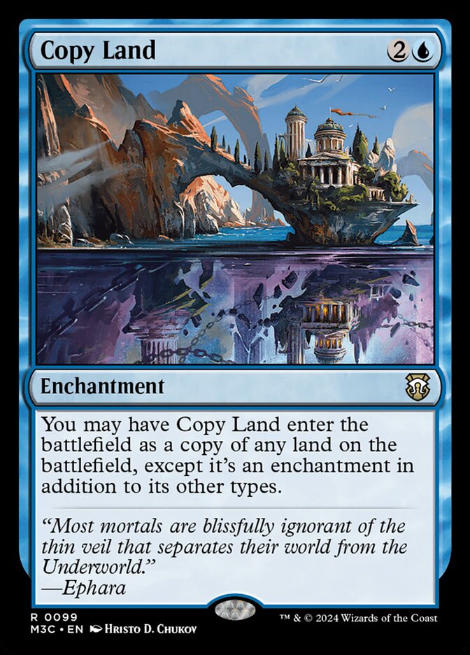 Copy Land - [Foil] Modern Horizons 3 Commander (M3C)