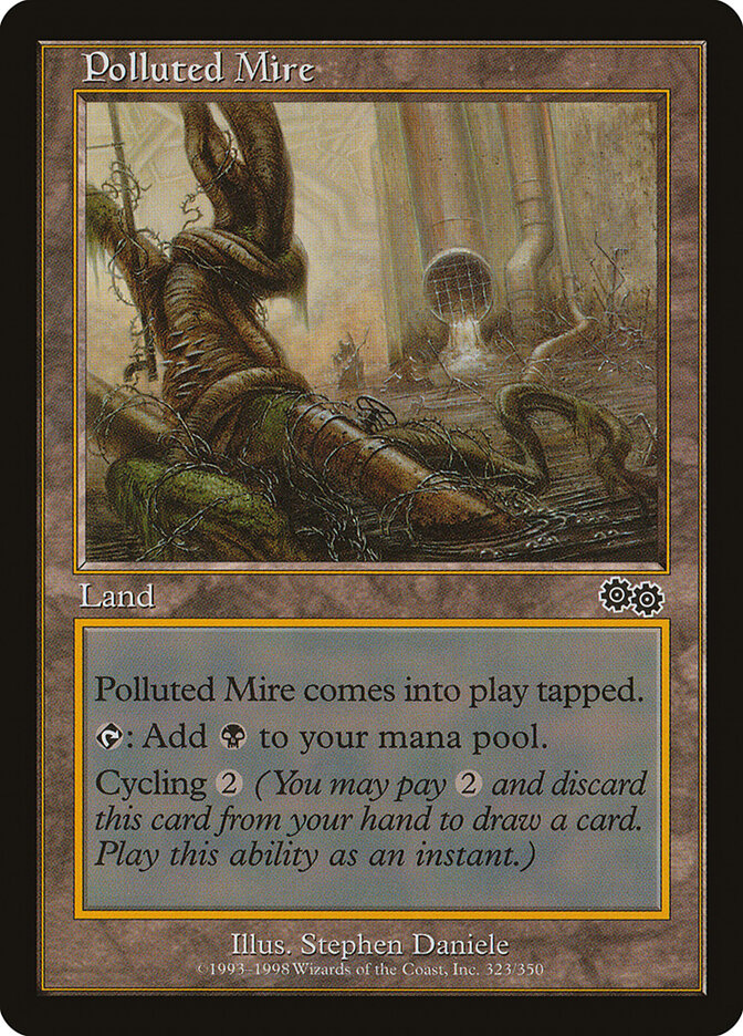 Polluted Mire (323) - Urza's Saga (USG)
