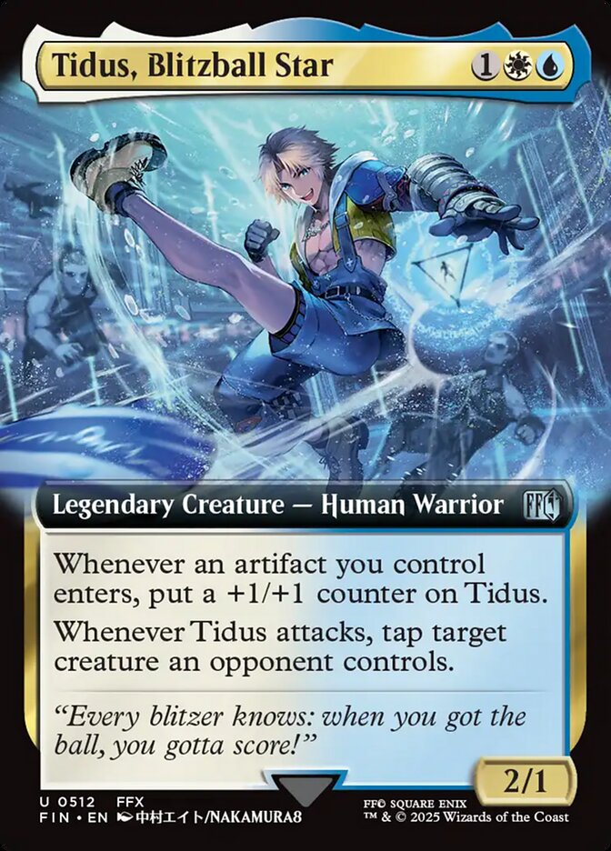 Tidus, Blitzball Star (512) - [Extended Art] Final Fantasy (FIN)