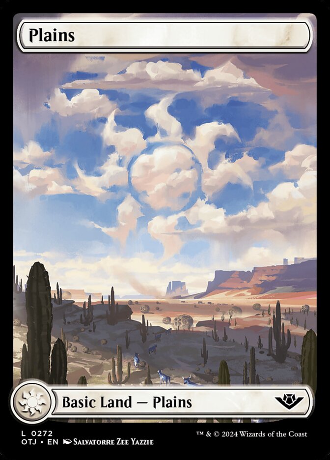 Plains (272) - [Full Art] Outlaws of Thunder Junction (OTJ)