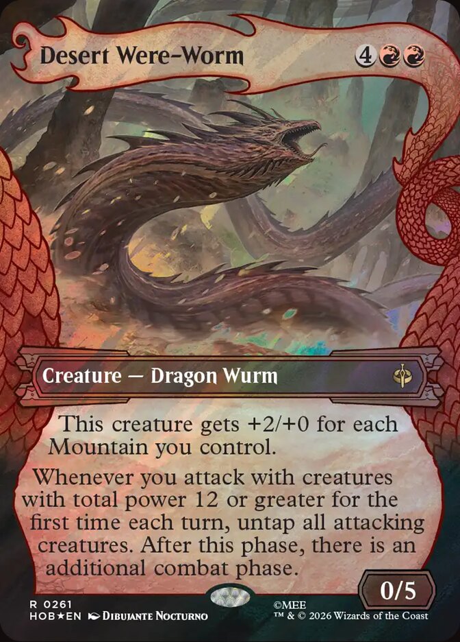 Desert Were-Worm (261) - The Hobbit (HOB)