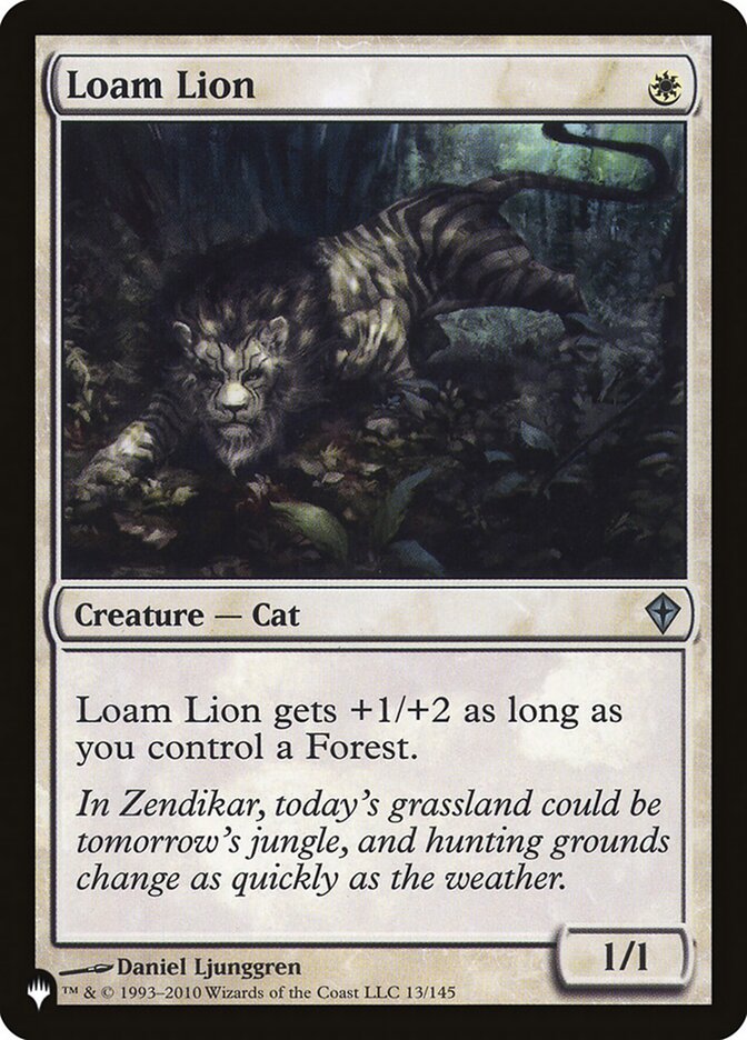 Loam Lion (WWK-13) - The List (PLST)