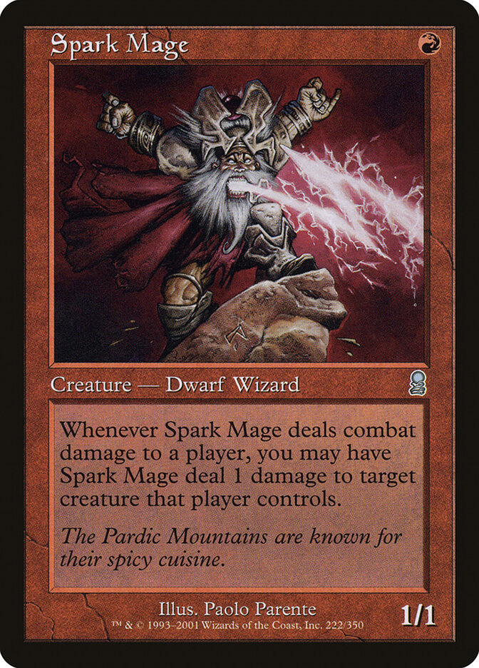 Spark Mage (222) - Odyssey (ODY)