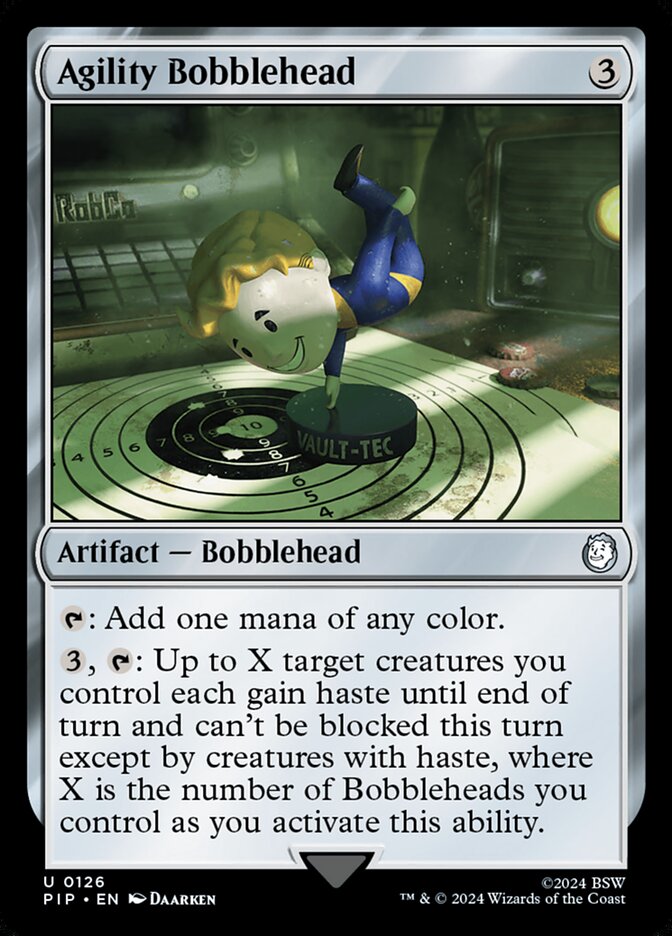 Agility Bobblehead - [Foil] Fallout (PIP)