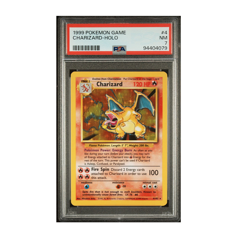 Charizard - [Holo, Graded PSA 7] Base Set (BS)