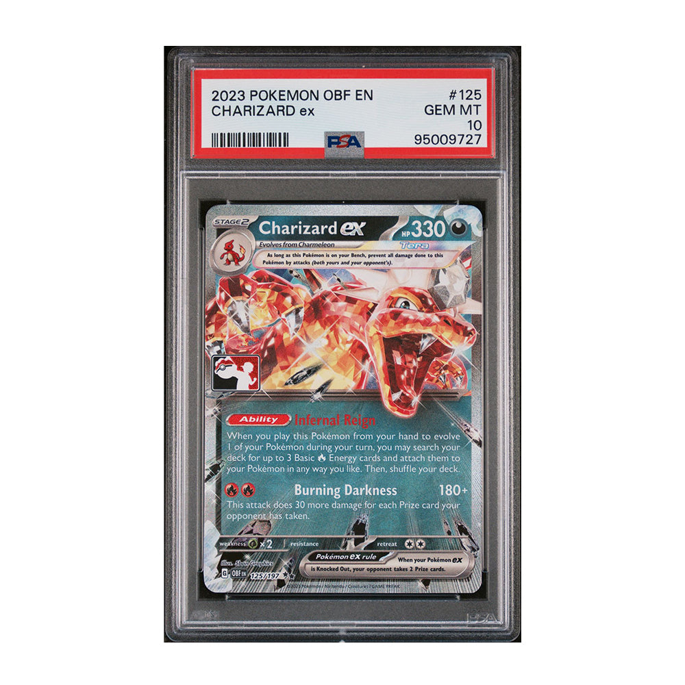 Pokemon Charizard EX PSA popular 10