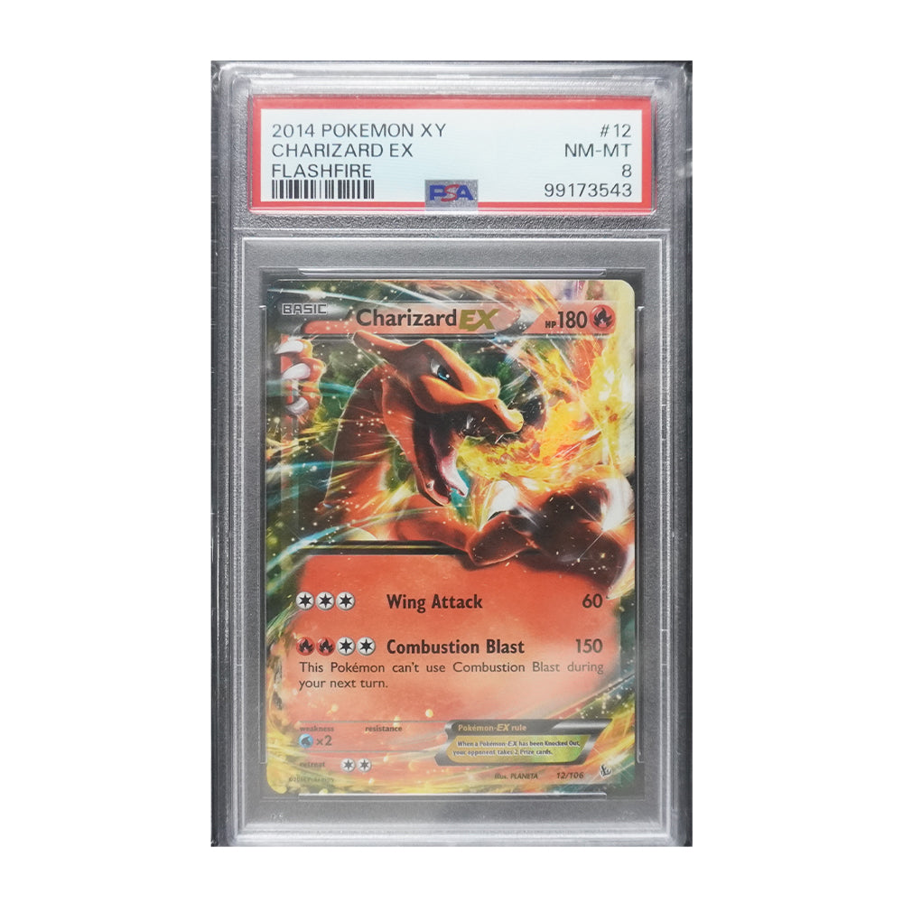 Charizard EX [Holo, Graded PSA 8] - XY - Evolutions (EVO)