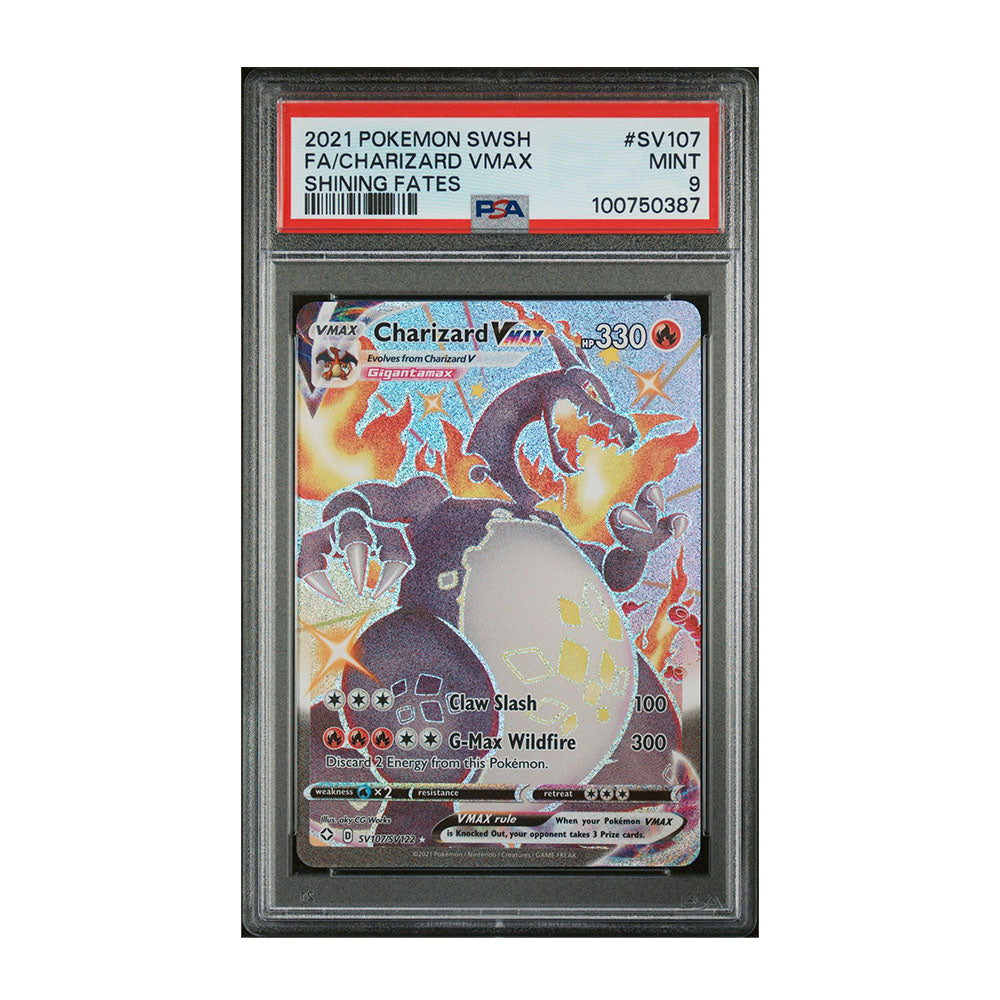 Charizard VMAX - [Holo, Graded PSA 9] Shining Fates: Shiny Vault (SHFSV)