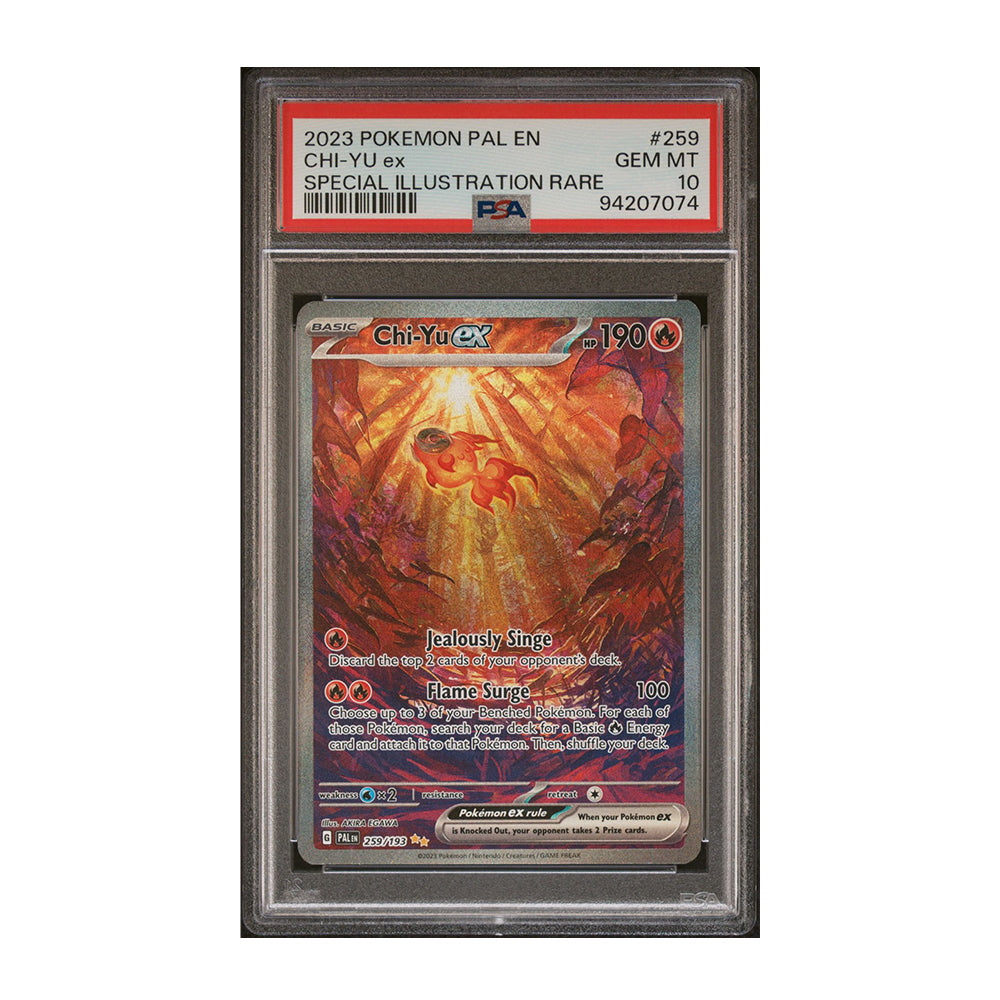 Chi-Yu ex [Holo, Graded PSA 10] - 259/193 - SV02: Paldea Evolved (PAL)