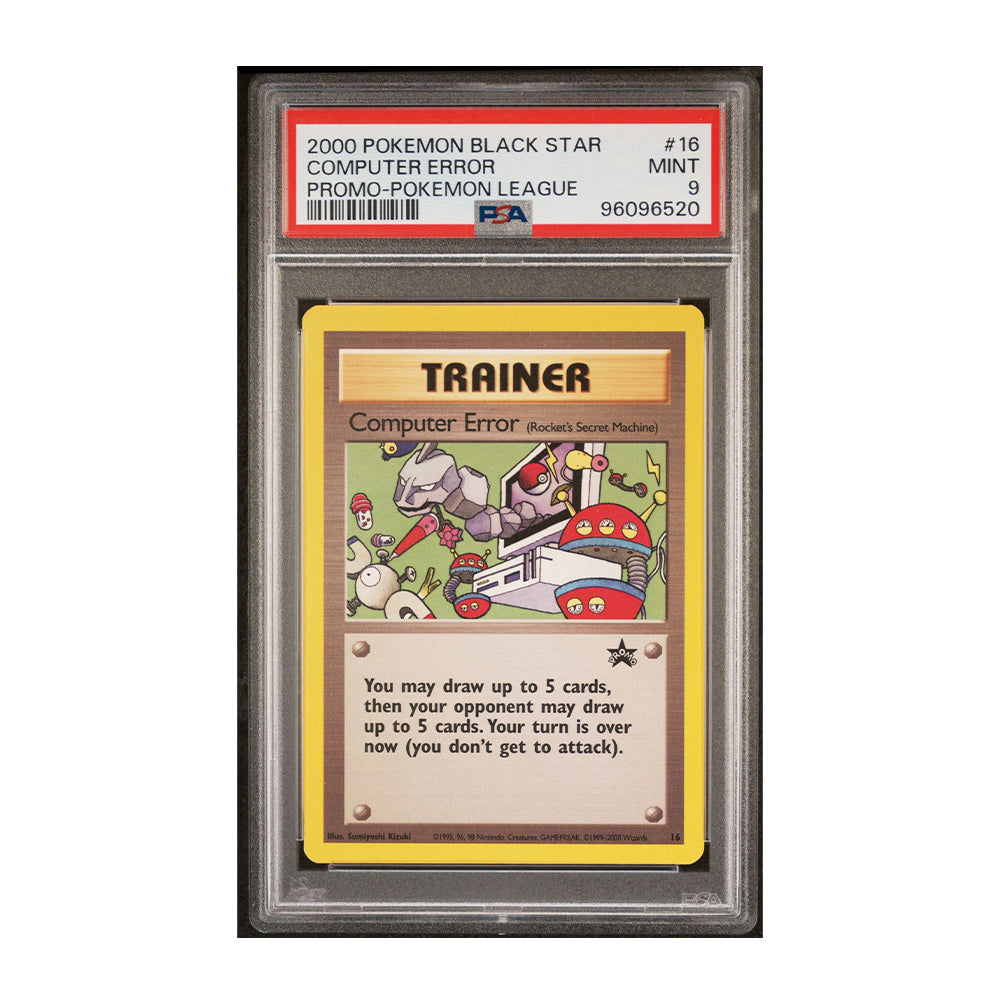 Computer Error (Rocket's Secret Machine) [Graded PSA 9] - WoTC Promo (PR)