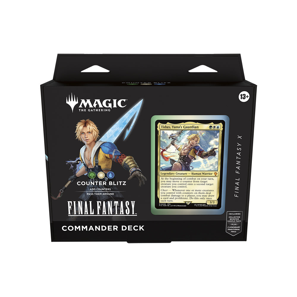FINAL FANTASY Commander Deck FINAL FANTASY X Counter Blitz