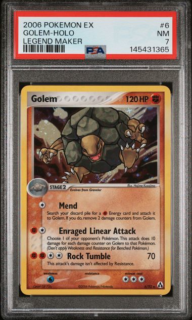 Golem #6 - [Graded PSA 7] Legend Maker (LM)