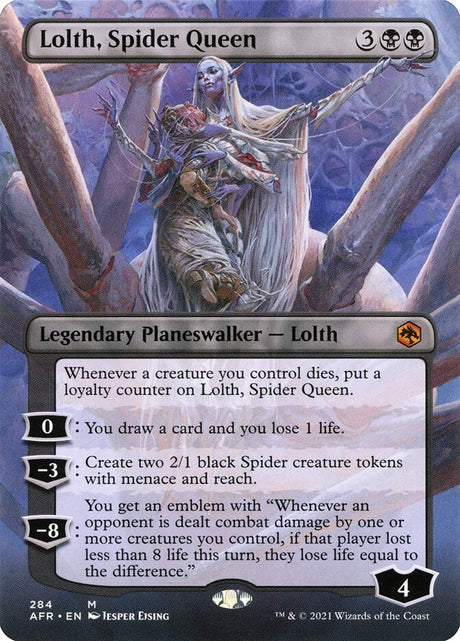 Lolth, Spider Queen (284) - Adventures in the Forgotten Realms (AFR)