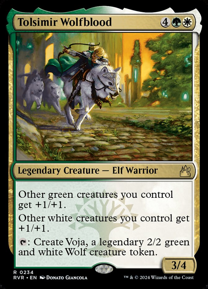 Tolsimir Wolfblood (234) - Ravnica Remastered (RVR)