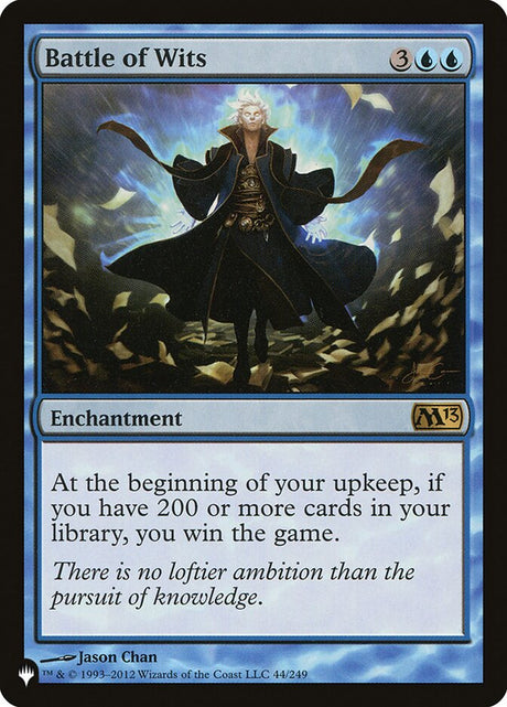 Battle of Wits (M13-44) - The List (PLST)