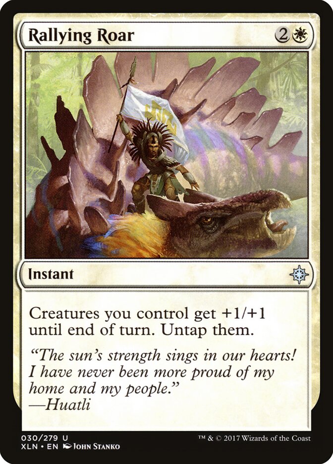 Rallying Roar (30) - Ixalan (XLN)