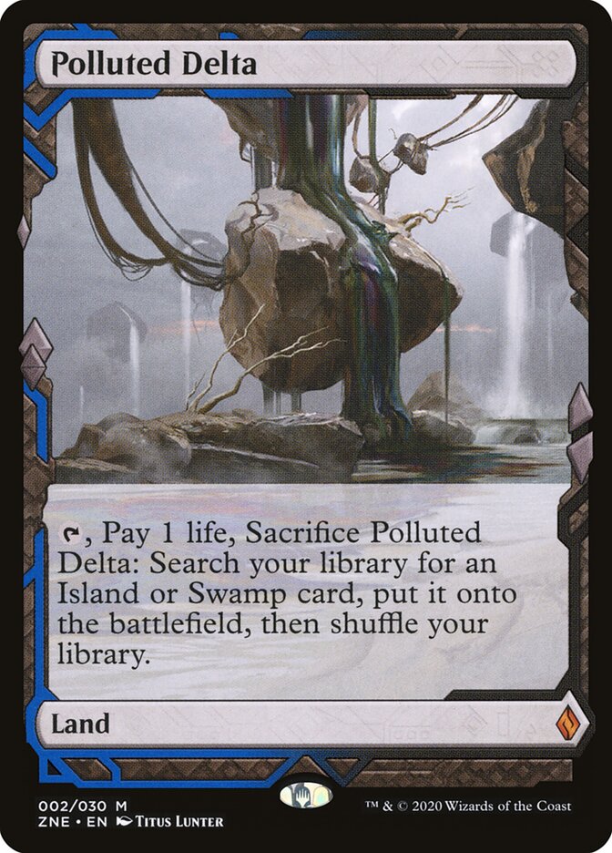 Polluted Delta (2) - Zendikar Rising Expeditions (ZNE)