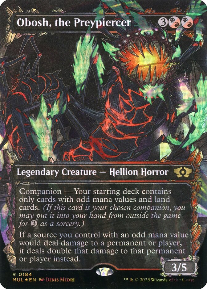 Obosh, the Preypiercer (184) - Multiverse Legends (MUL)